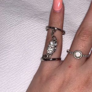 2-piece owl ring (3 free rings with purchase)